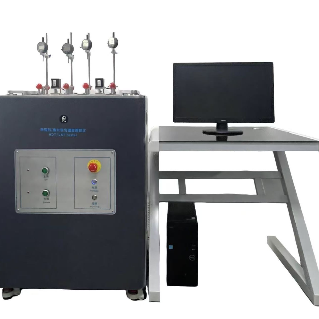 Электрический тестер термического деформирования по Викату Liangchuang LC-204WZ, высокая точность