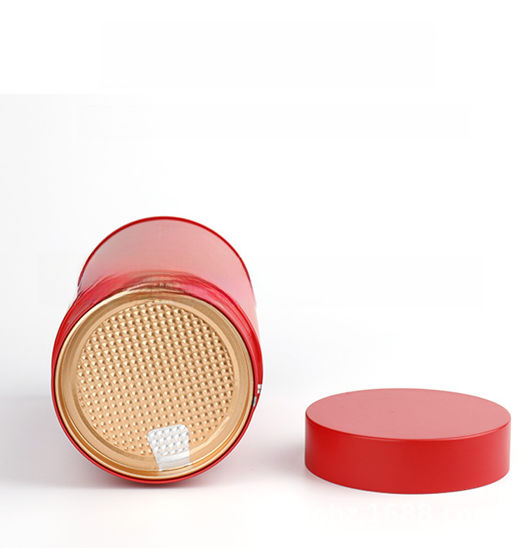 Sealed Iron Can Tea Can Black Tea Green Tea Empty Can Pull Cap Welded Can Metal Tin Can Bulk Tea Packaging Can