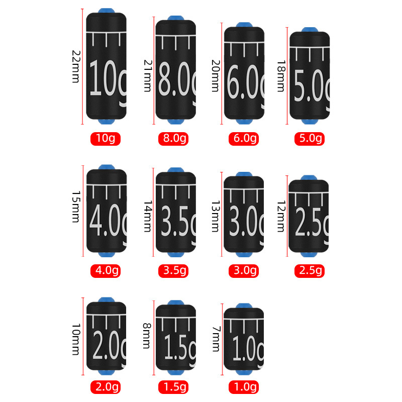 Factory wholesale fast lead scale lead lead skin lead roll lead pendant wrapped edge polishing engraving line set fishing gear accessories