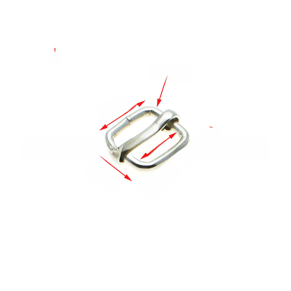 White Metal Core Buckle, Iron-Plated Nickel-Free, 10Mm-38Mm Three-Speed Adjustable Japanese Buckle