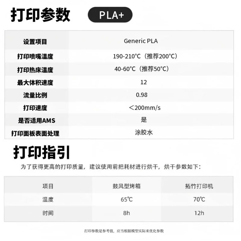 Coridy 3D Printing Pla+ Filament High Toughness Fdm Material 1.75mm Neatly Arranged Lines High-Speed Printing