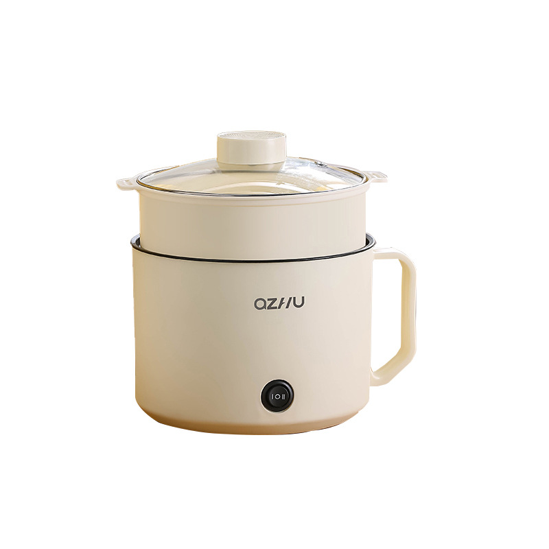 Factory Direct Sales Electric Cooking Pot Student Dormitory Small Electric Pot Multi-Functional Household Small One Person Instant Noodles Mini Noodle Cooking Pot