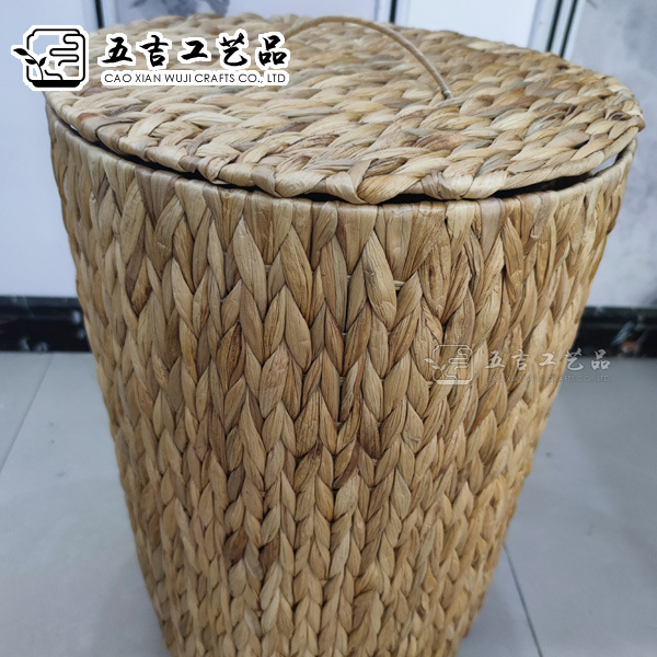 Корзина для хранения из лозы с соломенной трубкой, экологически чистая, для ванной комнаты отеля, для домашнего хранения