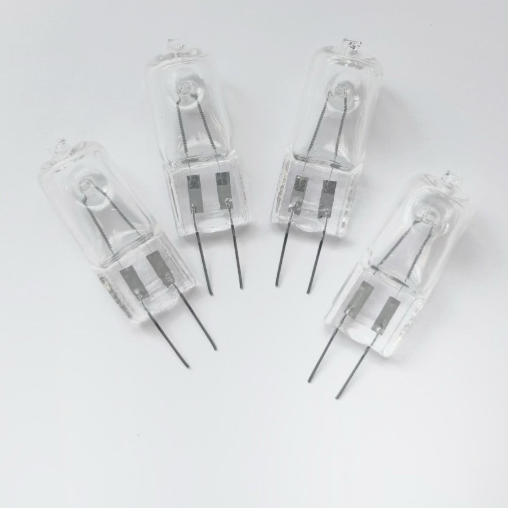 220V 35W 50W Halogen Tungsten Bulb 0.5-Pin Lamp Bead Aromatherapy Wall Lamp Table Lamp Chandelier Lamp Core Light Source Halogen