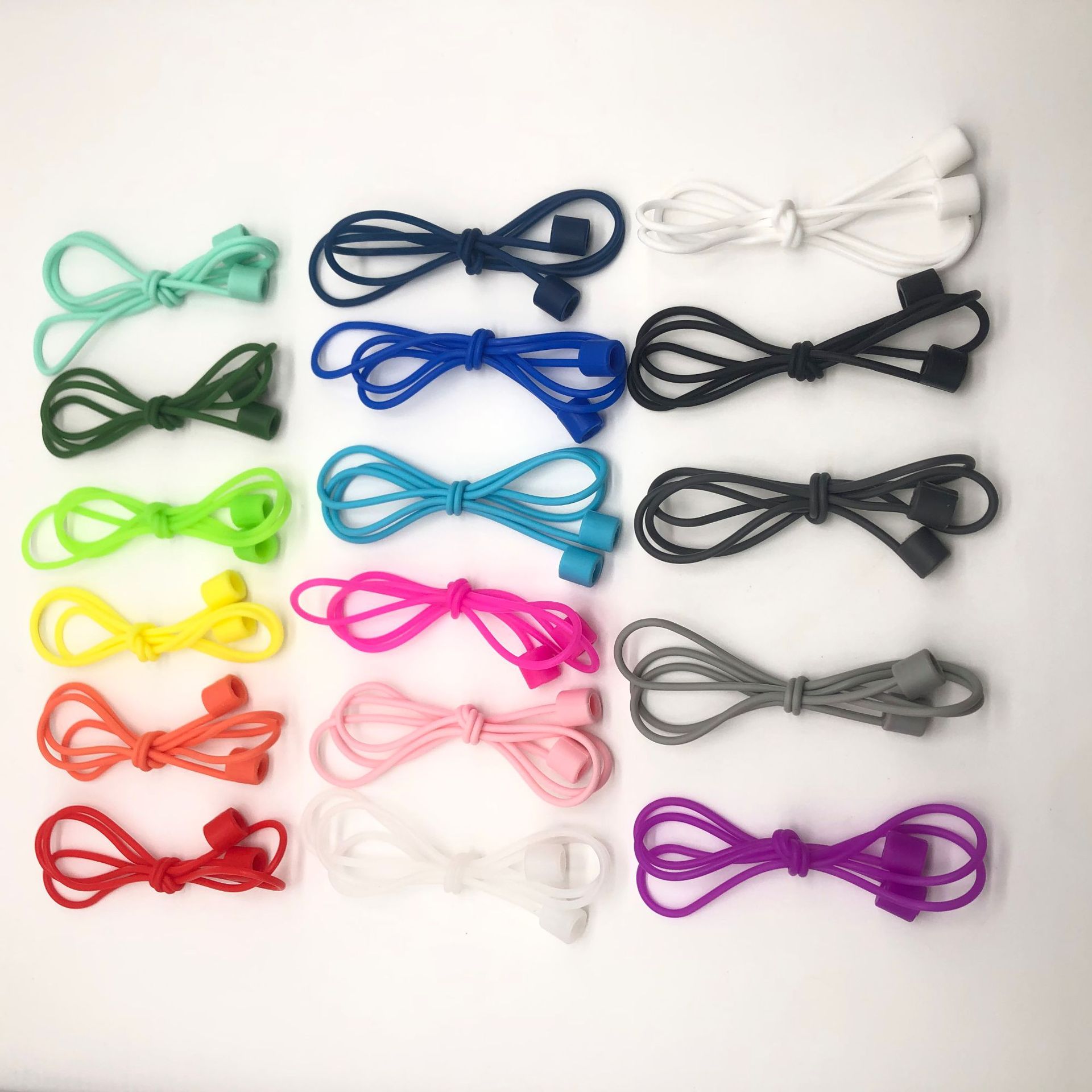 Factory Spot Wholesale Suitable for Apple Bluetooth Headset Anti-Lost Rope Airpodspro3 Wireless Silicone Lanyard