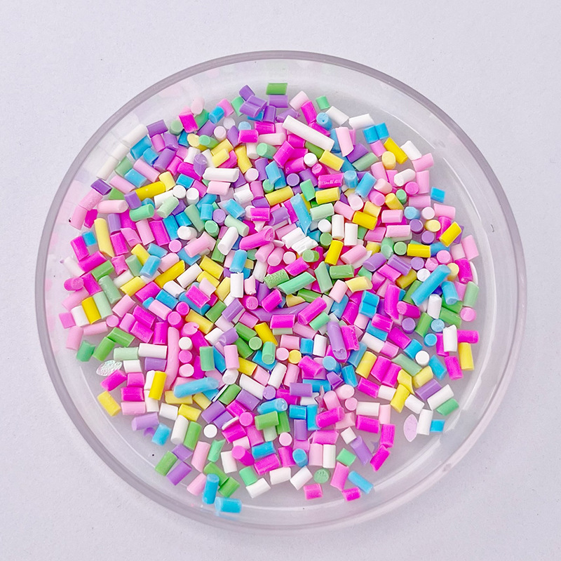 Sugar Granules 3G Soft Pottery Star Resin Handmade Material Bag Cream Glue DIY Goo Card Fire Paint Seal Small Accessories Packaging