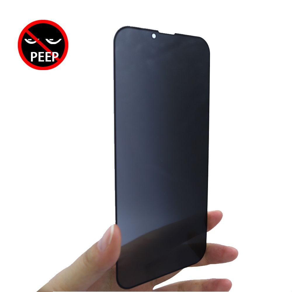 For Apple 16pro Tempered Film 15Pro Max Anti-Peep Tempered Film iPhone13 Anti-Peep Film X Mobile Phone Film