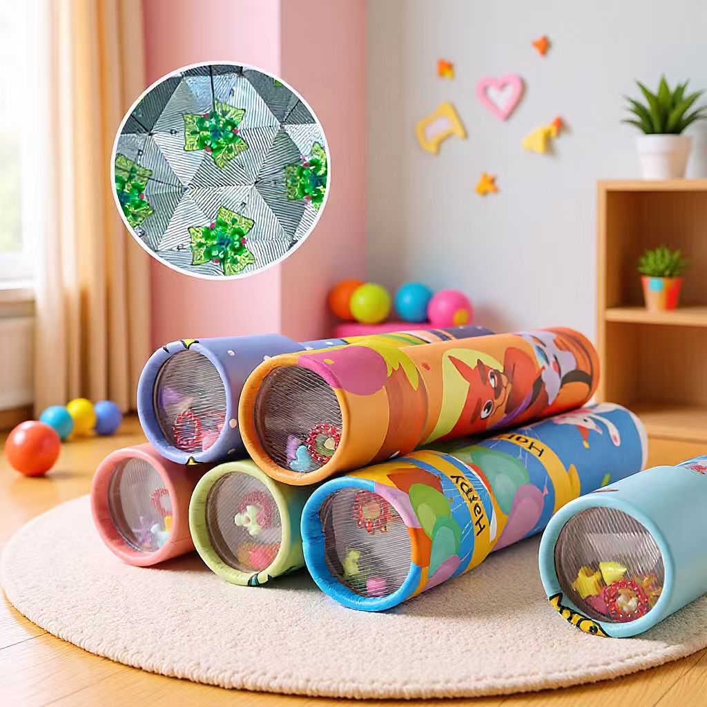 Большой мультфильм калейдоскоп, ностальгические научные эксперименты для детей, раннее образование, образовательные игрушки, подарки для уличной торговли