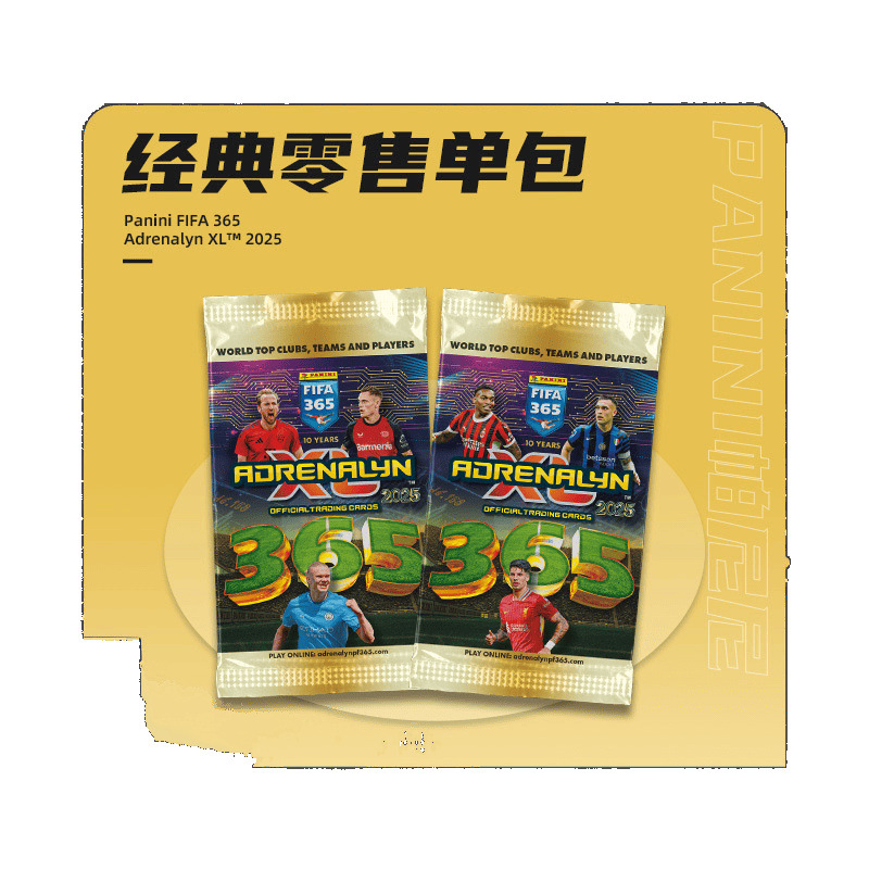 Panini Star Card Collection Card Anniversary Official Peripheral Haaland Football Card