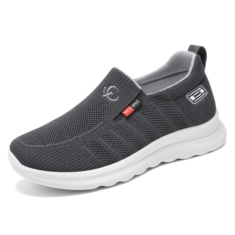 2026 Spring New Walking Shoes Wholesale Dropshipping Casual Sports Breathable Soft Sole Couple Style Old Beijing Cloth Shoes for Men