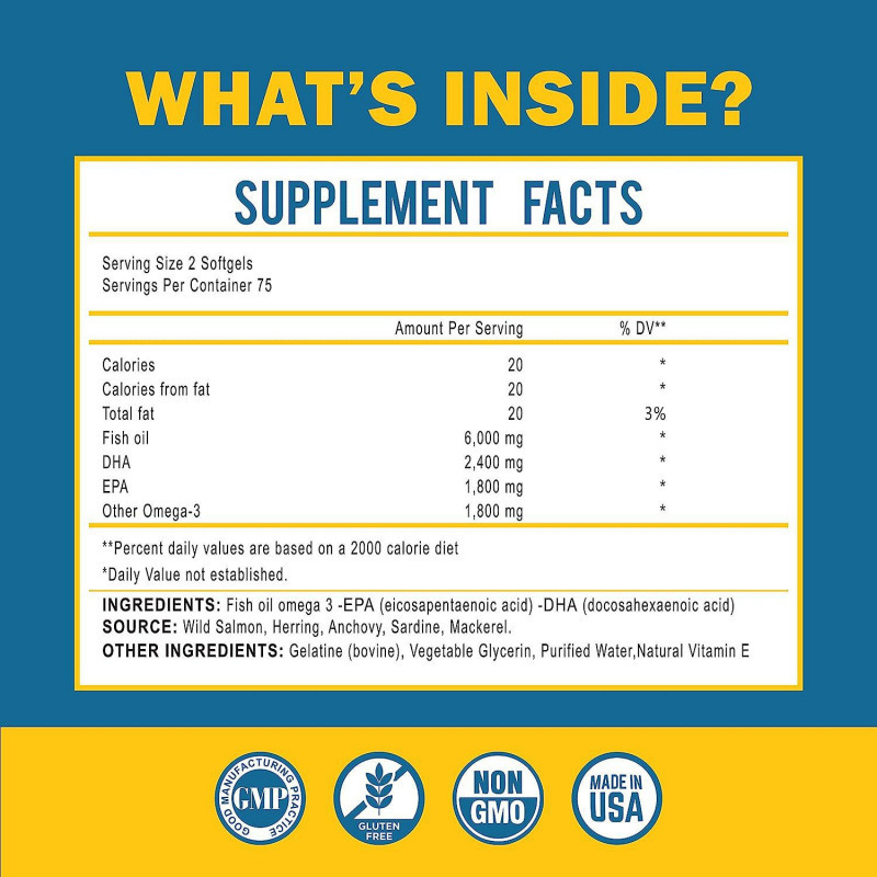 Fish Oil Soft Capsule Fish Oil Soft Capsule Source Factory Processing Customized Wholesale Cross-Border Hot Sale