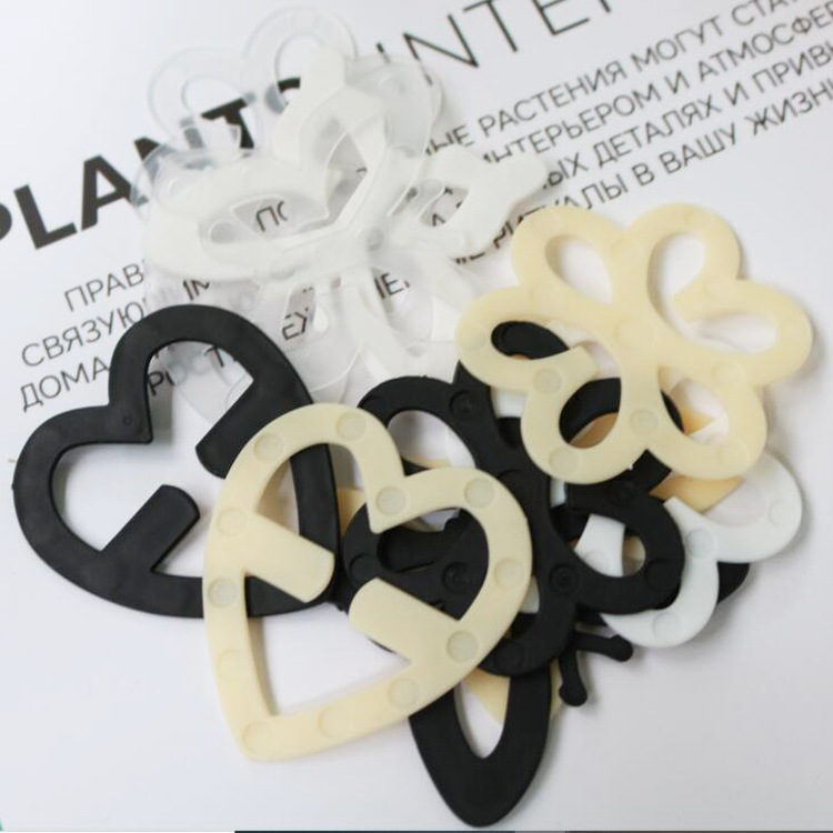 Плечевые ремни для бюстгальтера, анти-скользящие пряжки, невидимые пряжки, сердцевидные бабочки, полный набор цветов, трансграничные ремни и пряжки