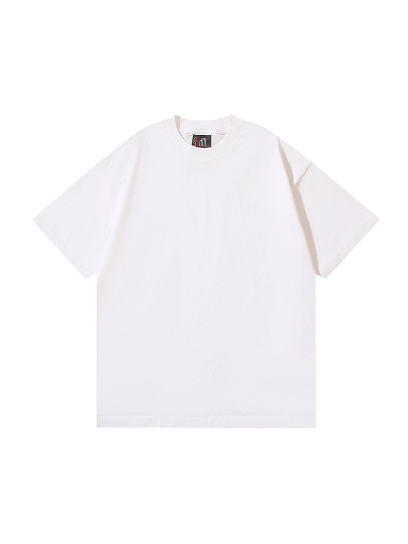 American Retro Trendy Brand Printed T-Shirt Cross-Border Casual Short-Sleeved Retro Washed and Distressed