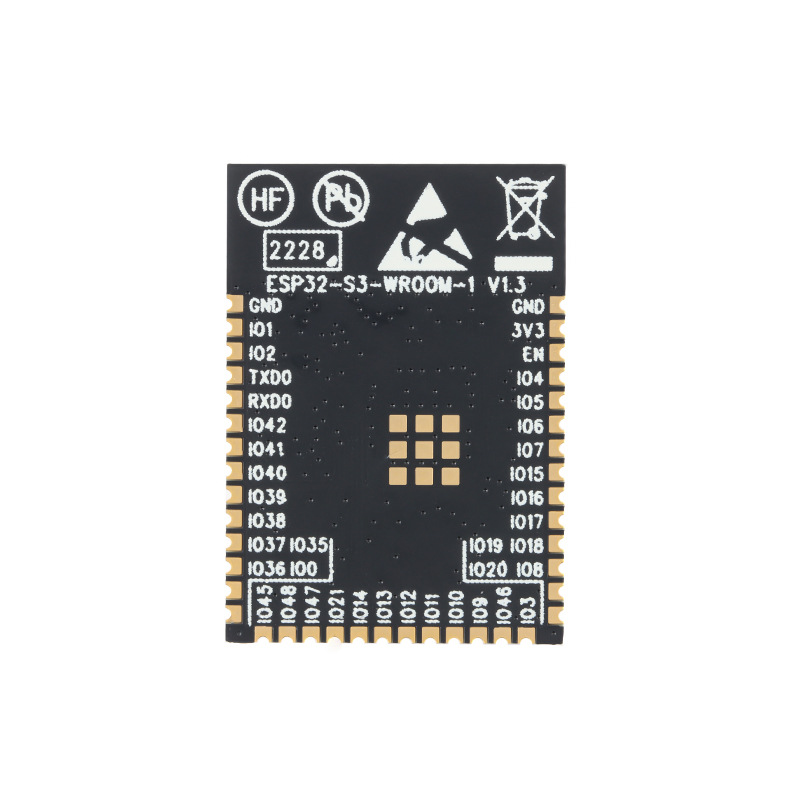 Esp32-S3-Wroom-1-N16 Wi-Fi+Bluetooth 16Mb 32-Bit Dual-Core Mcu Module with Single Spot
