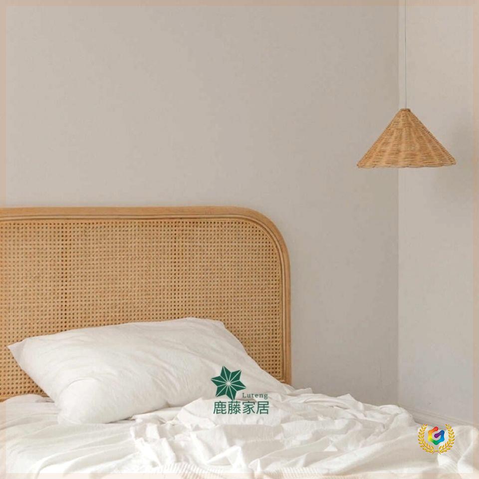 ✅ 1.8m Bed Headboard Rattan Headboard Bed Backboard B&B Hotel Scandinavian Simple Bedside Decorative Board