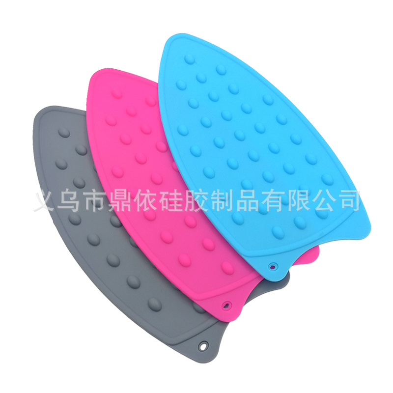 Cross-border Hot Selling Silicone Ironing Mat Solid Color Heat Insulation Mat Electric Iron Mat Anti-slip Mat High Temperature Resistance Anti-ironing Mat Ironing Mat