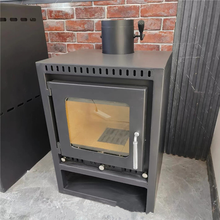 Home Real Fire Wood Fireplace Smokeless Dust-free Heating Stove New Style Homestay Firewood Stove