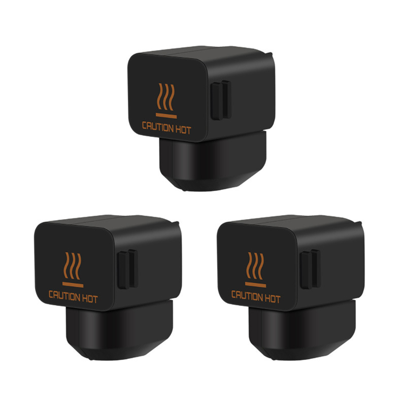 3D printer accessories Bambu Lab extension bamboo A1/A1mini silicone protective cover black high temperature resistant hot end