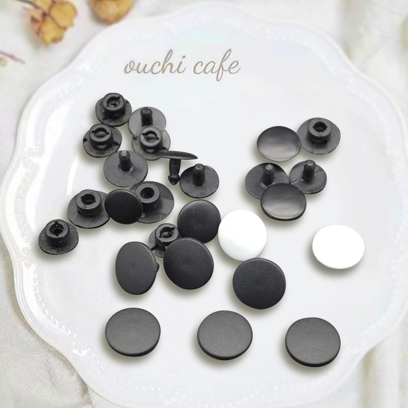 Hole shoes buckle two-joint buckle garden shoes fixed shoes side buckle female hidden buckle hole shoes male and female fixed buckle