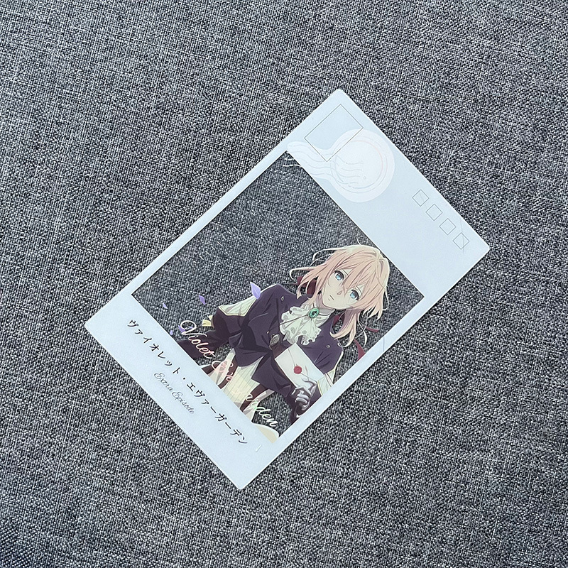 Pet Transparent Card Animation Pvc Transparent Card Customization Star Transparent Card Custom Game Transparent Card Acrylic Transparent Card