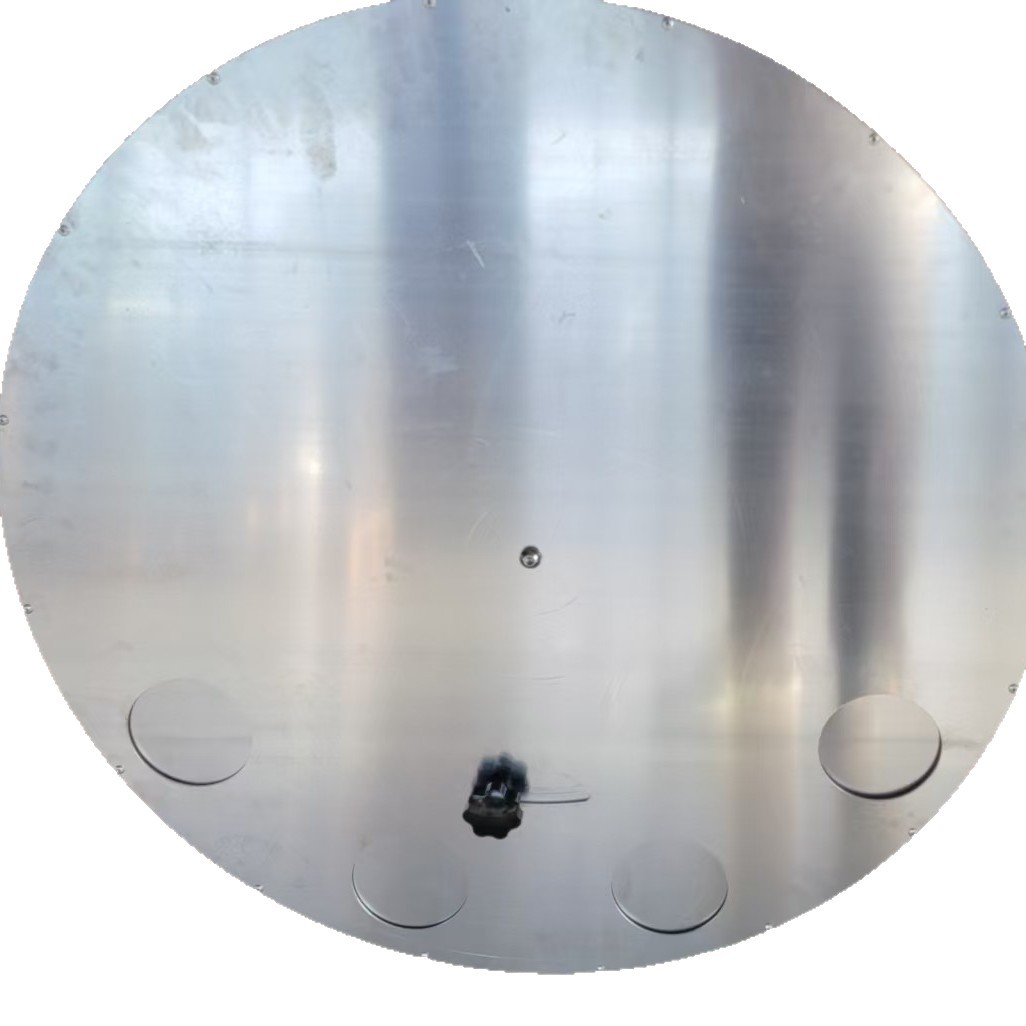 Pressure Relief Valve for Air Duct End Cap, Semi-Enclosed Greenhouse Plug, Aluminum Profile Plug Cover, Positive Pressure Air Duct, Air Duct Film Fixing Ring