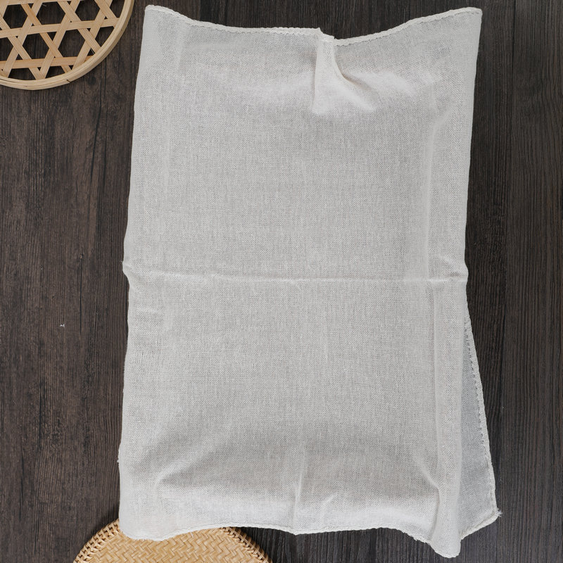 Zhifeng's New Cotton Gauze Fine-Grained Tofu Cloth Steamer Cloth Medicated Residue Filter Cloth Bag Tofu Products Cloth