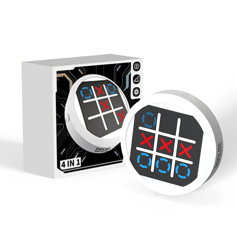 Mr. Shenma's Tic-Tac-Toe Four-In-One Memory Training Chess Fun Educational Ai Digital Toys Cross-Border Board Games