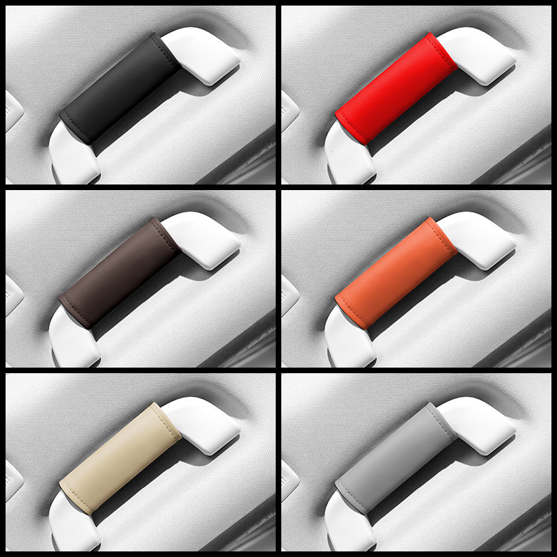 Creative cute cartoon car handle car handle cover universal car door handle protective cover roof pull gloves