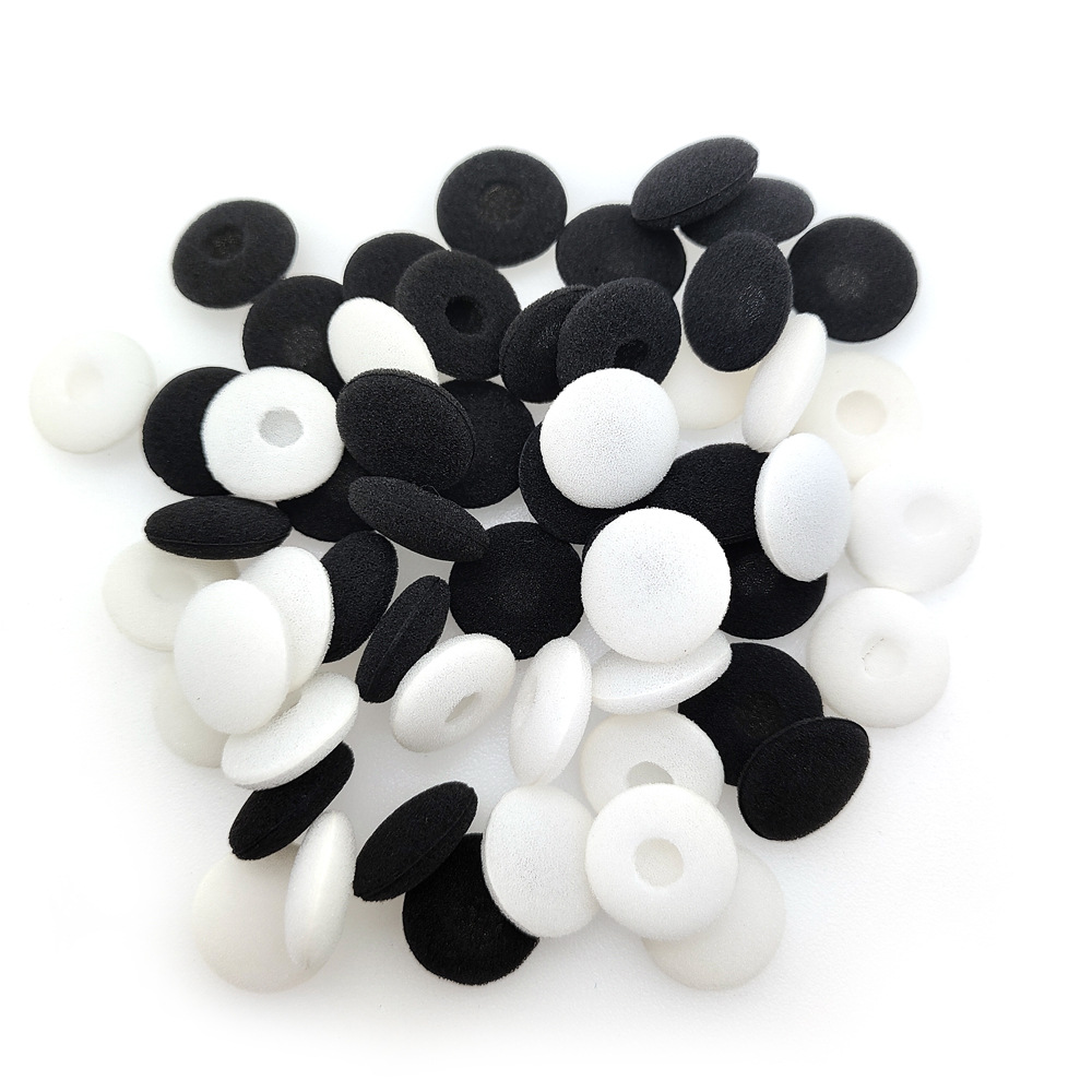 Small Earphone Cover Sponge Cover Flat Head Earphone Cotton Ear Cotton Suitable for Mx500 Tuning Sponge High Elastic Thickeneded Earmuffs