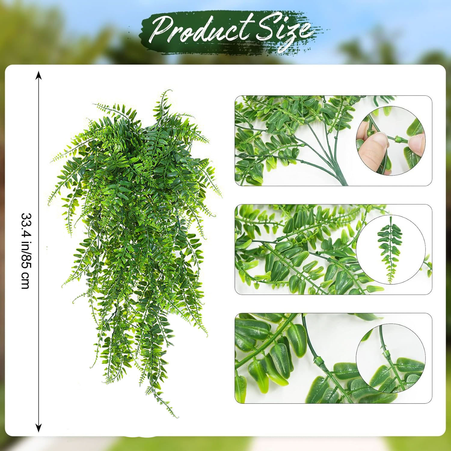 Simulation Plant Wall Hanging Persian Wall Hanging Persian Rattan Artificial Flower Vine Decoration Green Plant Decoration Leaf Simulation Flower