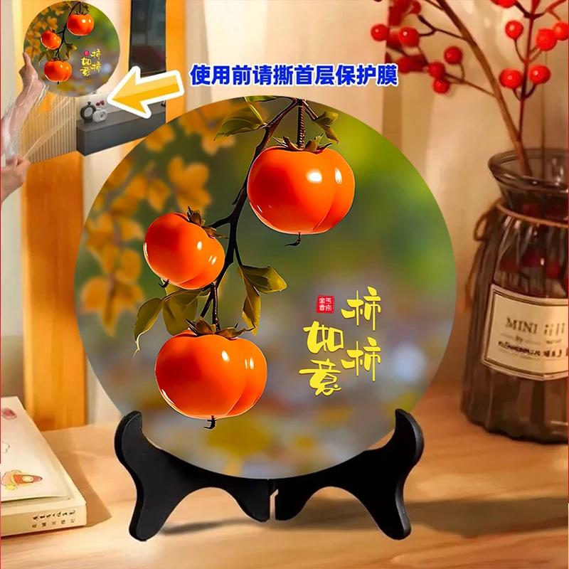 [Thickened Version] Shishi Ruyi Ornaments, Modern Decorative Paintings, Office Desktop, Entrance Hall, Wine Cabinet, Table Setting, Great Gifts