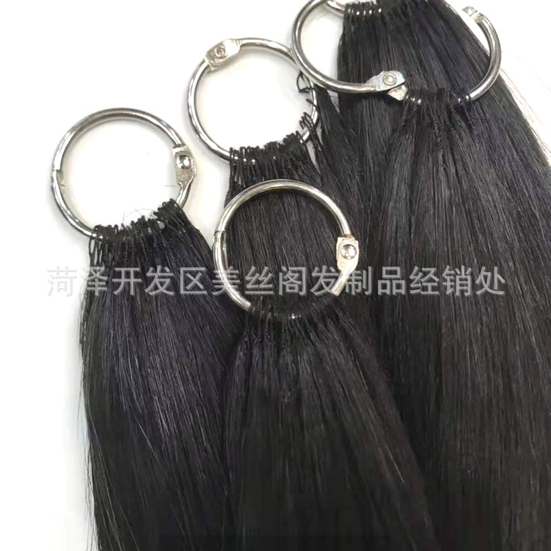 Second Generation Feather Hair Extensions Micro-Braided Feather Hair Extensions 6D Feather Hair Extensions Full Human Hair Feather Extensions