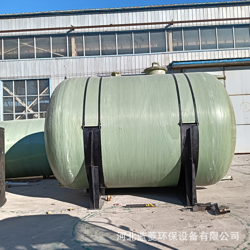 FRP storage tank fire water tank winding chemical storage tank vertical horizontal storage tank acid and alkali resistant anti-corrosion glass steel tank