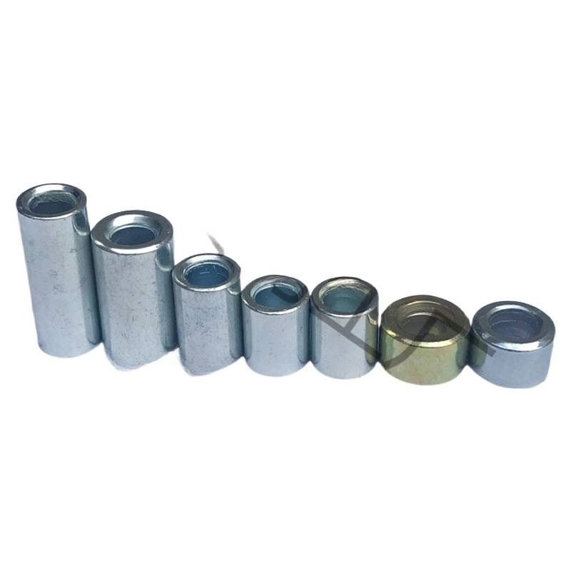 Galvanized Spacer Bushing with Inner Hole 6/8/10, Various Small Specifications, Small Iron Sleeve, Hollow Sleeve, Centered Flat Gasket, Heightening