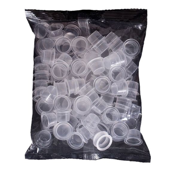 Tattoo Color Cup No Base Cup Tattoo Color Cup Grafting Eyelash Disposable Plastic Color Cup Tattoo Ink