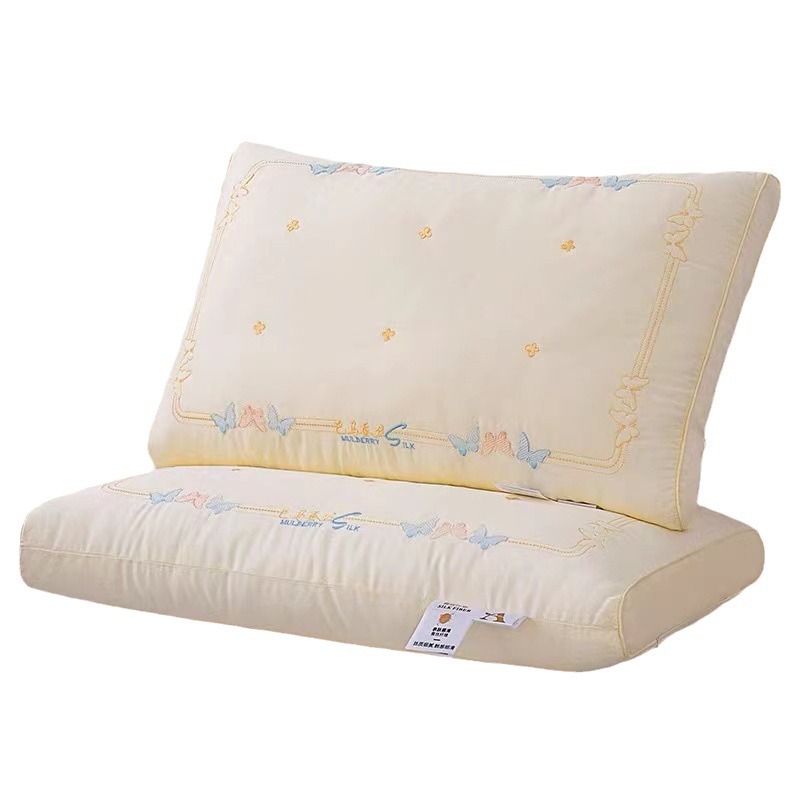 Class A Cotton Super Soft Silk Pillow 48x 74cm Pillow Pillow Pillow Pillow Pillow Pillow Pillow for Children to Help Sleep