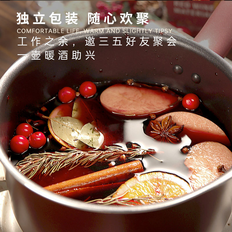 Hot Red Spice Bag Cinnamon Star Anise Bay Leaf Christmas Mulled Wine Spices Source Factory Wholesale Dropshipping