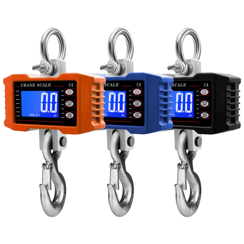 1000kg Digital Crane Scale Manufacturer Wholesale Digital Scale 1.5t Hook Scale Traveling Scale Satchel Hanging Scale 1t Digital Scale