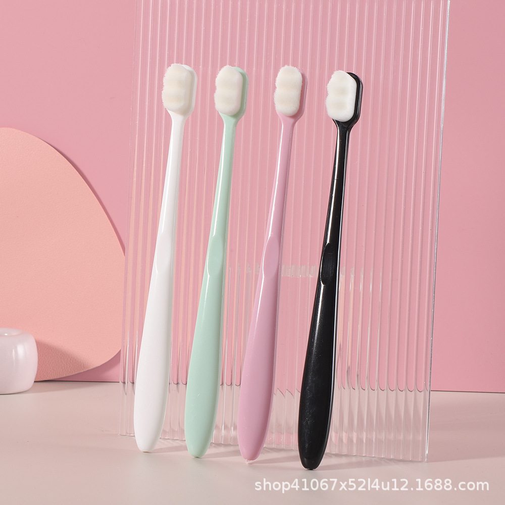 Super Soft 10,000-Bristle Toothbrush with Soft Bristles for Pregnant Women, Postpartum Toothbrush, Children's Gum and Tooth Cleaning, Individually Packaged Manufacturer Wholesale