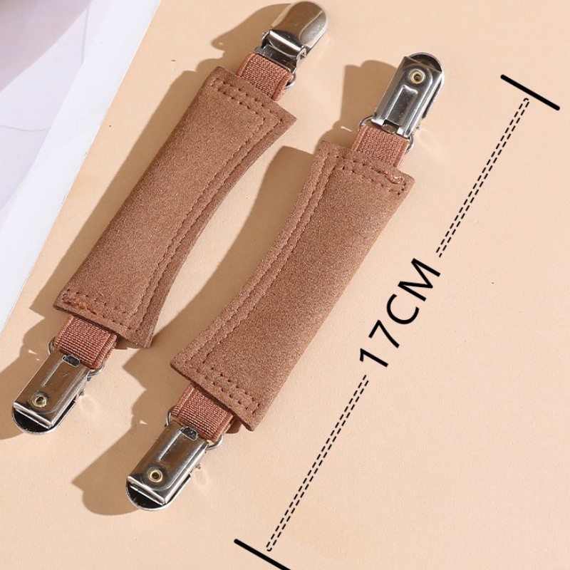 Hot-Selling Birkenstock-Style Half-Strap Anti-Slip Heel Buckle Faux Leather Slippers with Elastic Strap, Same Style as Popular Influencers, Retro