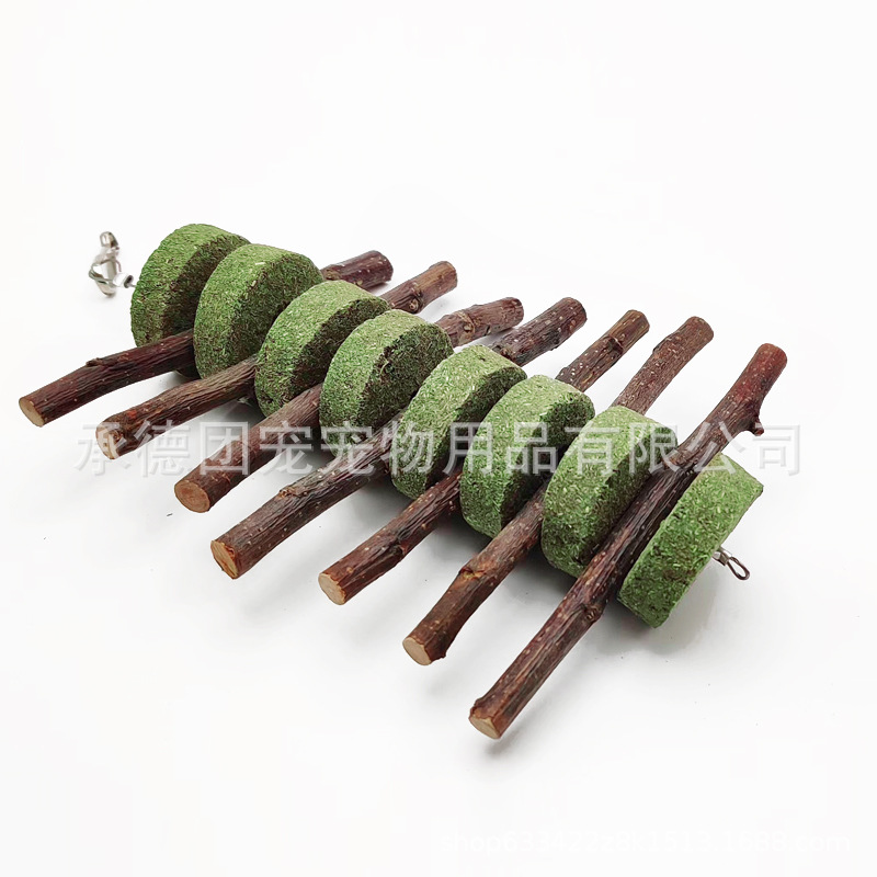 Amazon's Most Popular Apple Branch Chewing Wood Skewers, Molar Skewers, Sweet Bamboo Chewing Skewers, Straw Cake Skewers, Straw Ball Skewers, Rabbit Molar Skewers