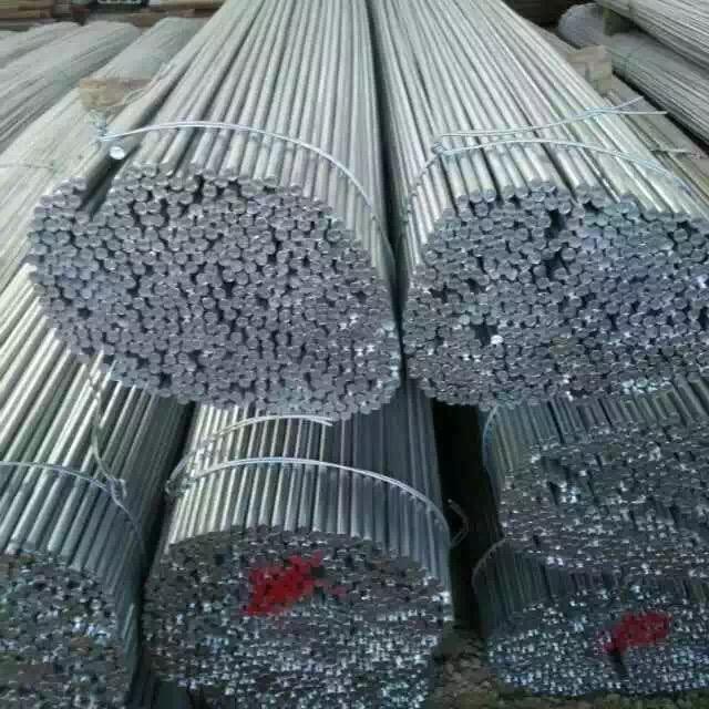 Hot-Dip Galvanized Round Steel Cold-Dip Galvanized Solid Grounding Lightning Avoidance Needle Straight Iron Rod 10/12/14/16/18 Structural Steel