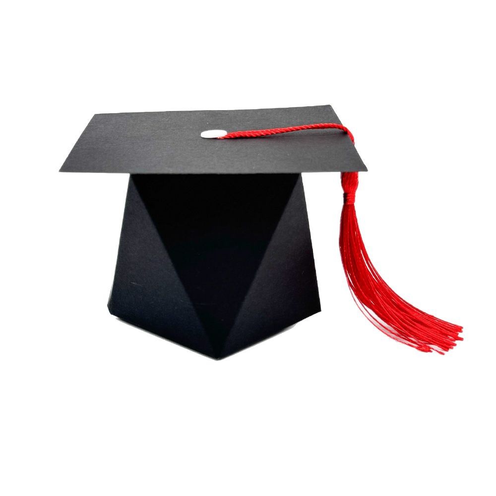 Cross-border Creative New Celebration Bachelor Hat Packaging Box Graduation Party Return Gift Candy Box in stock European Box