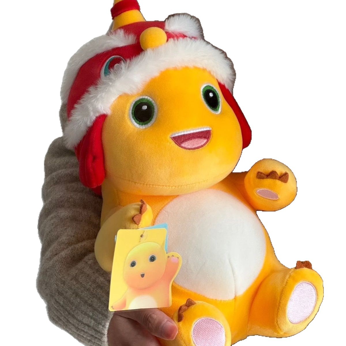 Authentic Little Milk Dragon Milk Dragon Doll Year of the Dragon Mascot Stuffed Toy New Year Cute Dinosaur Doll Children's Gift