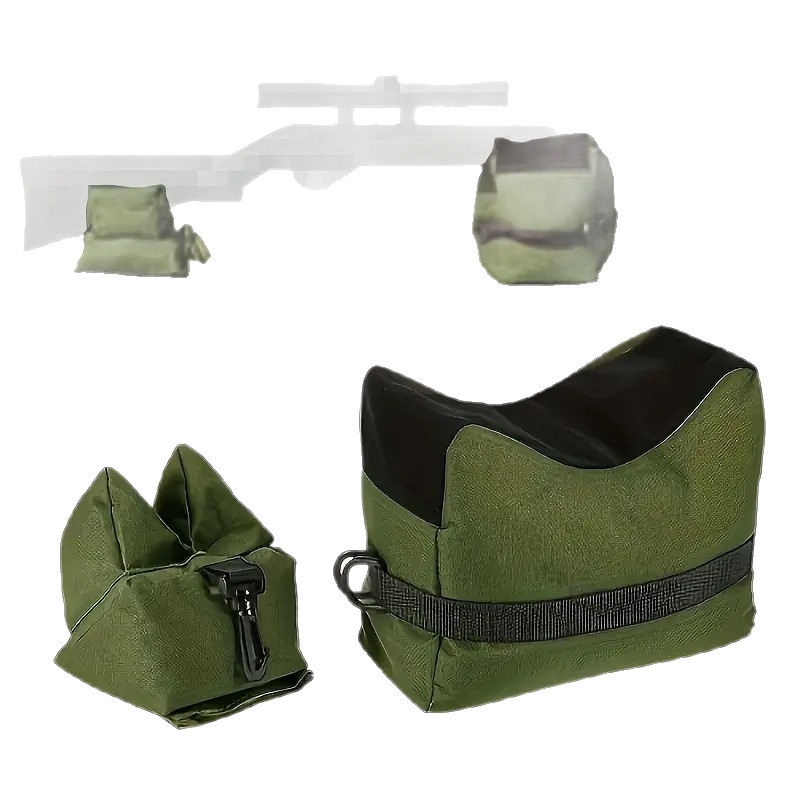 Outdoor Tactical Sandbag Support Bag Sight Sandbag Fillable Sandbag Toy Bag Support Canvas