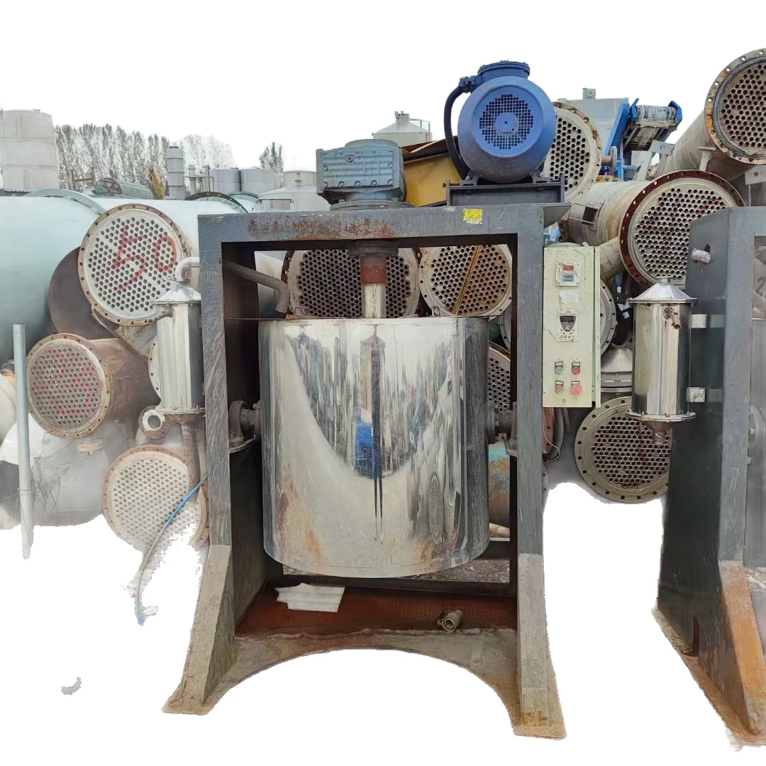 Used Stainless Steel Vertical Ball Mill for Sale 500L Crushing Grinding Equipment Second-Hand Plastic Lined Mixer Ball Mill