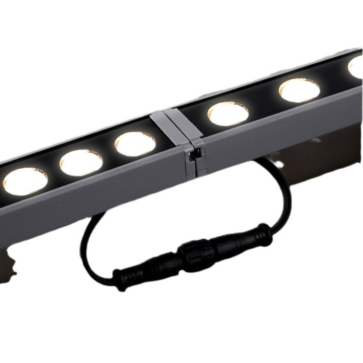 Led Outdoor Wall Washer Light Corridor Courtyard Linear Strip Light Linear Engineering Linear Outdoor Surface-Mounted Lighting
