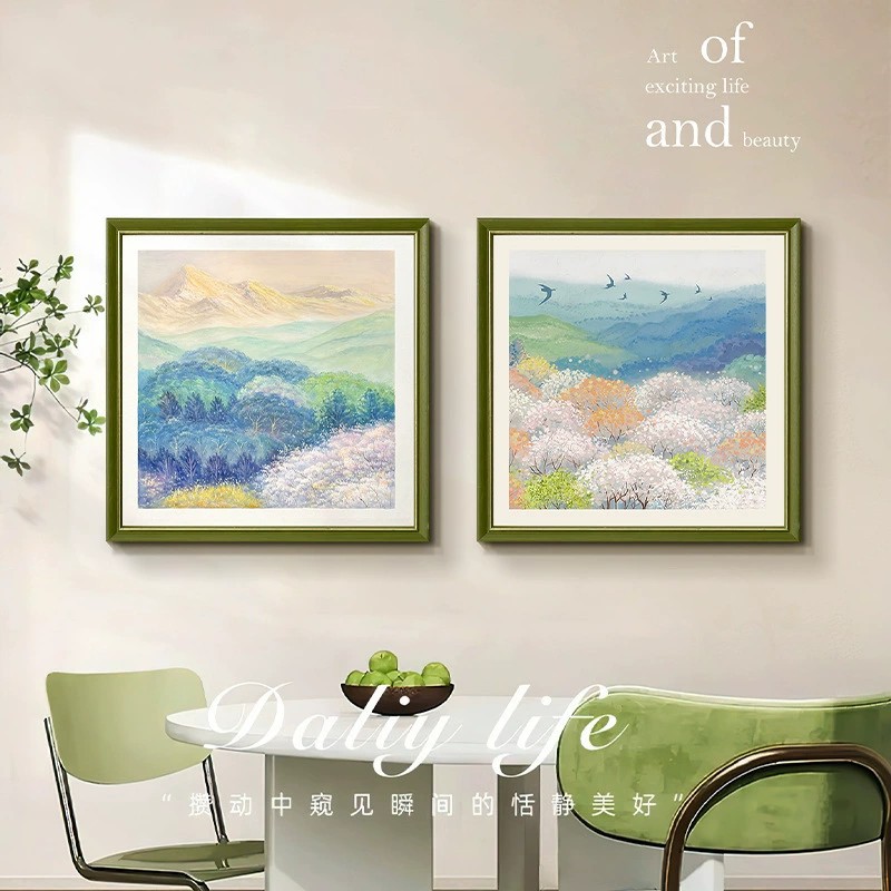Office Study Entrance Decorative Painting Size Art Painting Wall Mural Hotel Living Room B&B Background Wall Hanging Painting