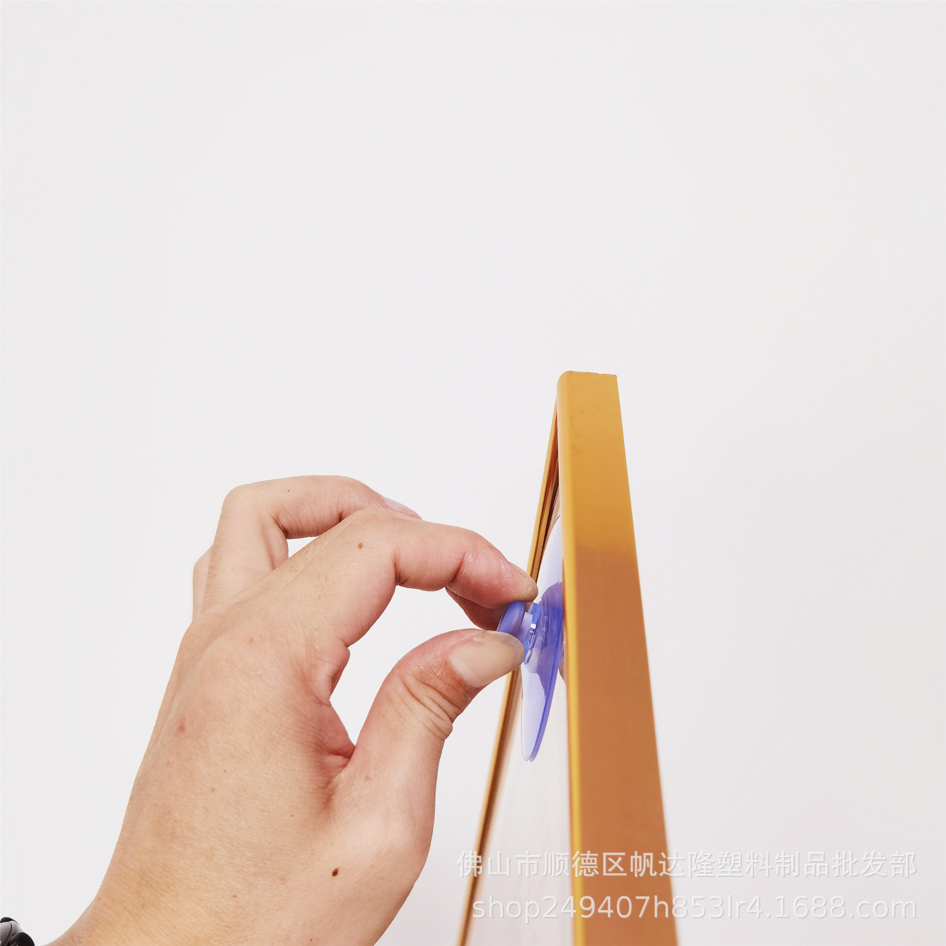 Sandalon PVC mushroom head suction cup transparent glass suction cup stainless steel kitchen utensils for a variety of scenarios