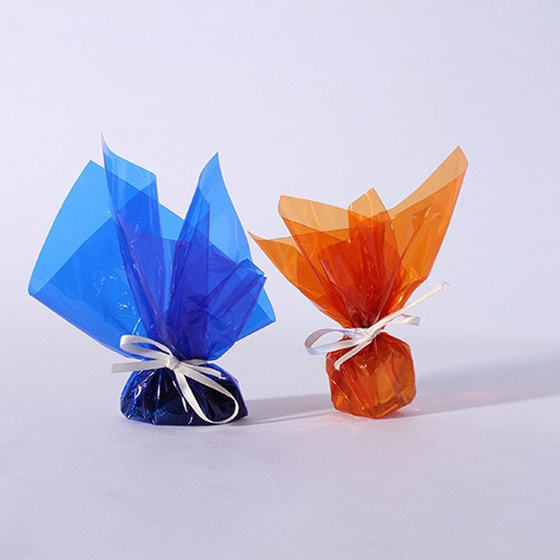 Sun Protection Colorfuled Cellophane Transparent Flowers Handmade Candy Wrapping Paper Early Childhood Teaching Color Recognition Light Transmission Light and Shadow
